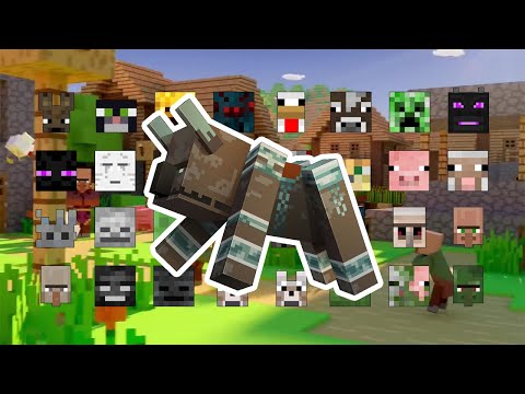 RAVAGER VS ALL MOBS | MINECRAFT