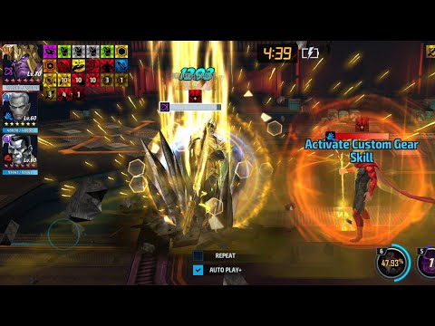 Timeline Battle (Day 1) - Marvel Future Fight | Obsidian King THANOS | Vibranium League