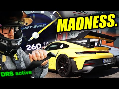INSANE DOWNFORCE! Porsche 992 GT3 RS: My First Drive!