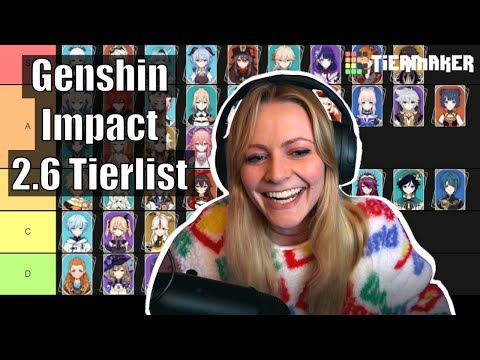 Genshin Impact 2.6 Character Tier List!
