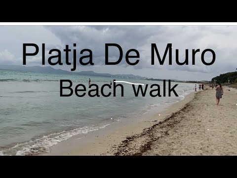 Platja de Muro beach walk,, Alcudia
