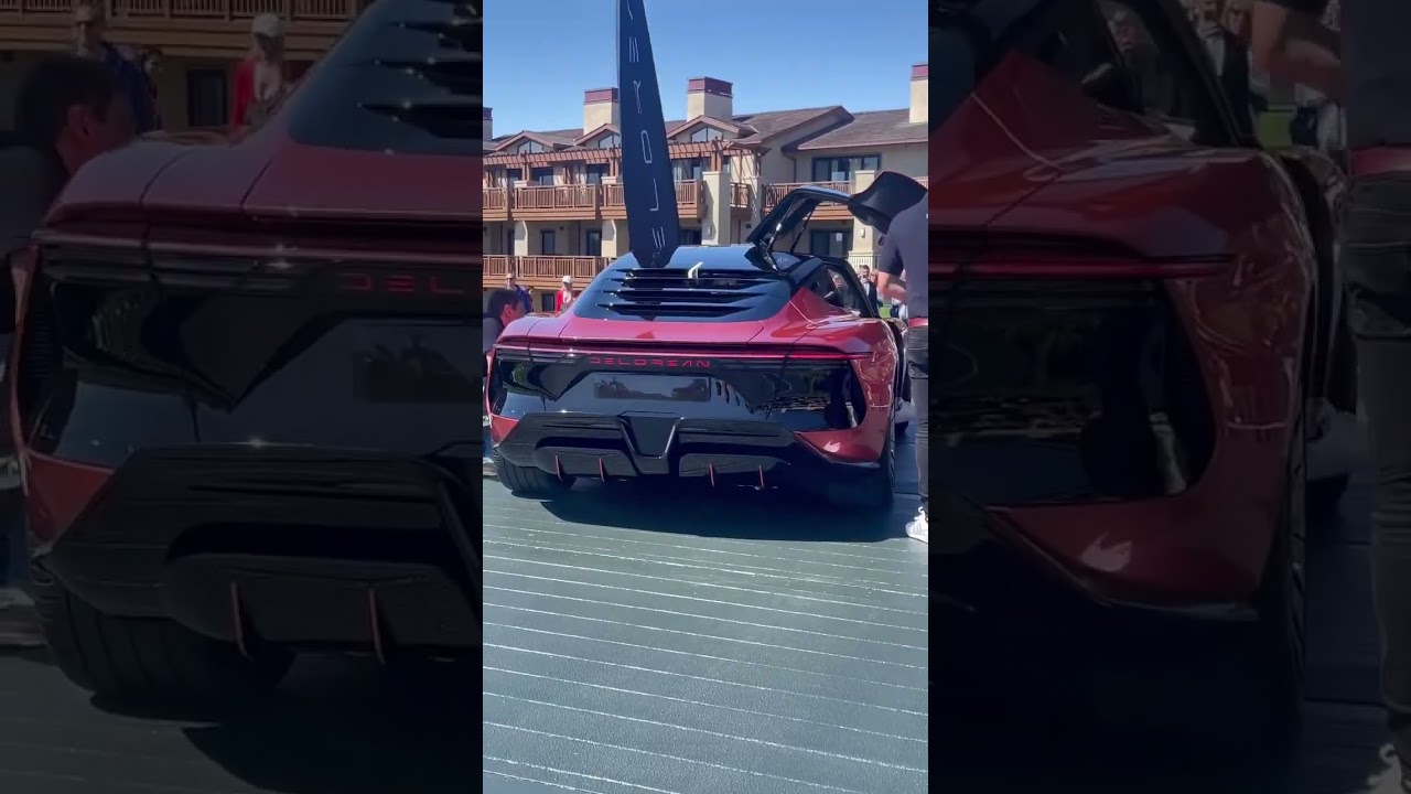 DeLorean Alpha5 EV PROTOYPE Revealed! facade placeholder