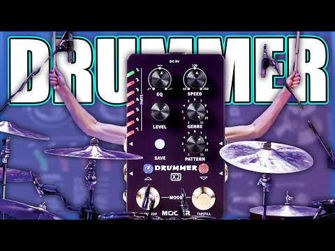 Обзор педали Mooer Drummer X2