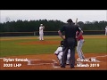 Dylan Smoak 2020 LHP GAME HIGHLIGHTS MAR 2019 Dirtbags Travel Baseball