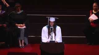 preview picture of video '2013 Scotia Glenville Graduation - Sophie's Speech'