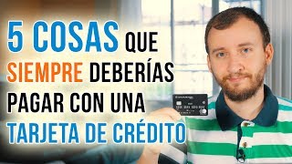 Video: 5 Cosas Que SIEMPRE Deberías Pagar Con Una Tarjeta De Crédito