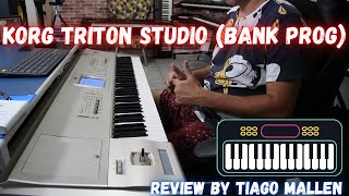 Video thumbnail for KORG TRITON STUDIO (BANK PROG A e B) REVIEW bY TIAGO MALLEN #korgtriton #workstation #tiagomallen by Tiago Mallen