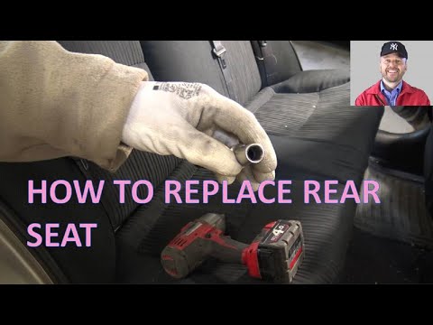 How to replace Rear Seat Honda Civic. Years 2000 to 2020