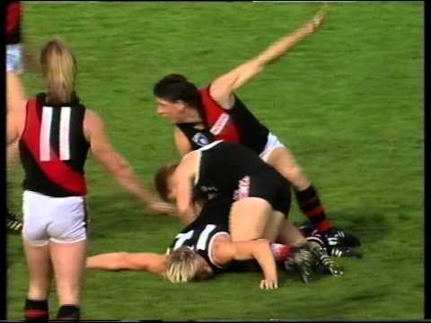 Round 10, 1991, St. Kilda v Essendon first four minutes