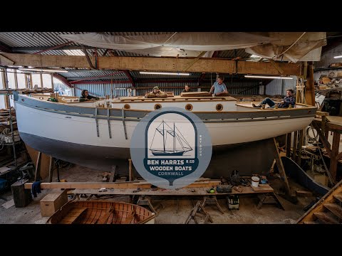 In the workshop with Ben 01. (Ben Harris & Co | UK based Traditional Boatbuilders)