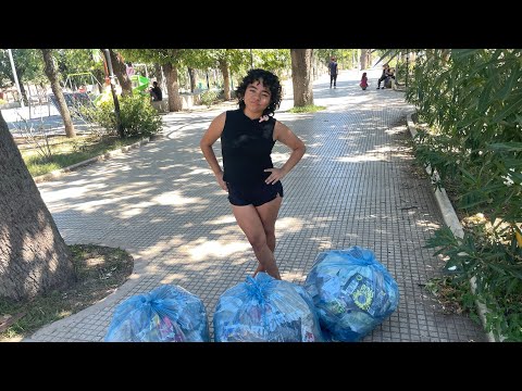 LIMPIANDO la PLAZA de oro verde.