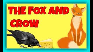 Aesop&#39;s fables | THE FOX AND THE CROW  FABLE!