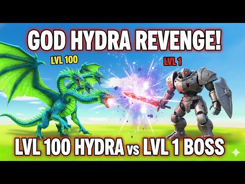 alien vs hydra 1 LEVEL to 100 BOSS! 2026 (ARBS Evolution Battle)