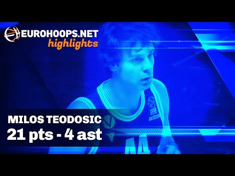 Virtus Segafredo Bologna-Olympiacos Piraeus 83-85: Milos Teodosic (21 points, 4 assists)