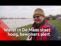 Het water in de Maas stijgt snel
