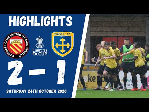 Emirates FA Cup, 4th Qualifying Round - FC United of Manchester v Guiseley AFC - 24th Octo...