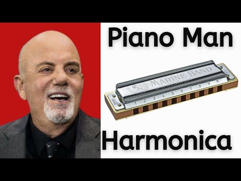 Piano Man on Harmonica - How to Play (Billy Joel)