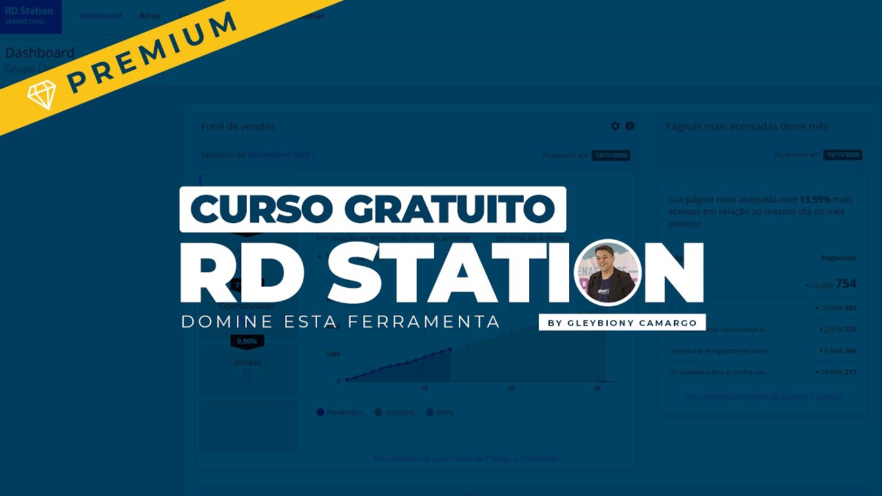 🔴 CURSO PREMIUM / GRATUITO - RD STATION Marketing (2020)