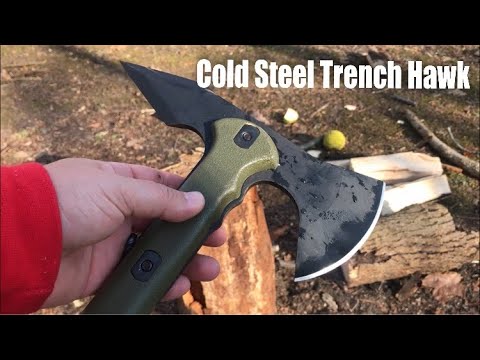 Cold Steel Trench Hawk Hatchet Review: Choppin’ and Throwin’ 🤘