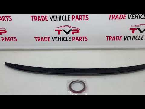 Fits Audi A5 8T 2009-2016 Rear Trunk Boot Lip Spoiler Sport Gloss Black video