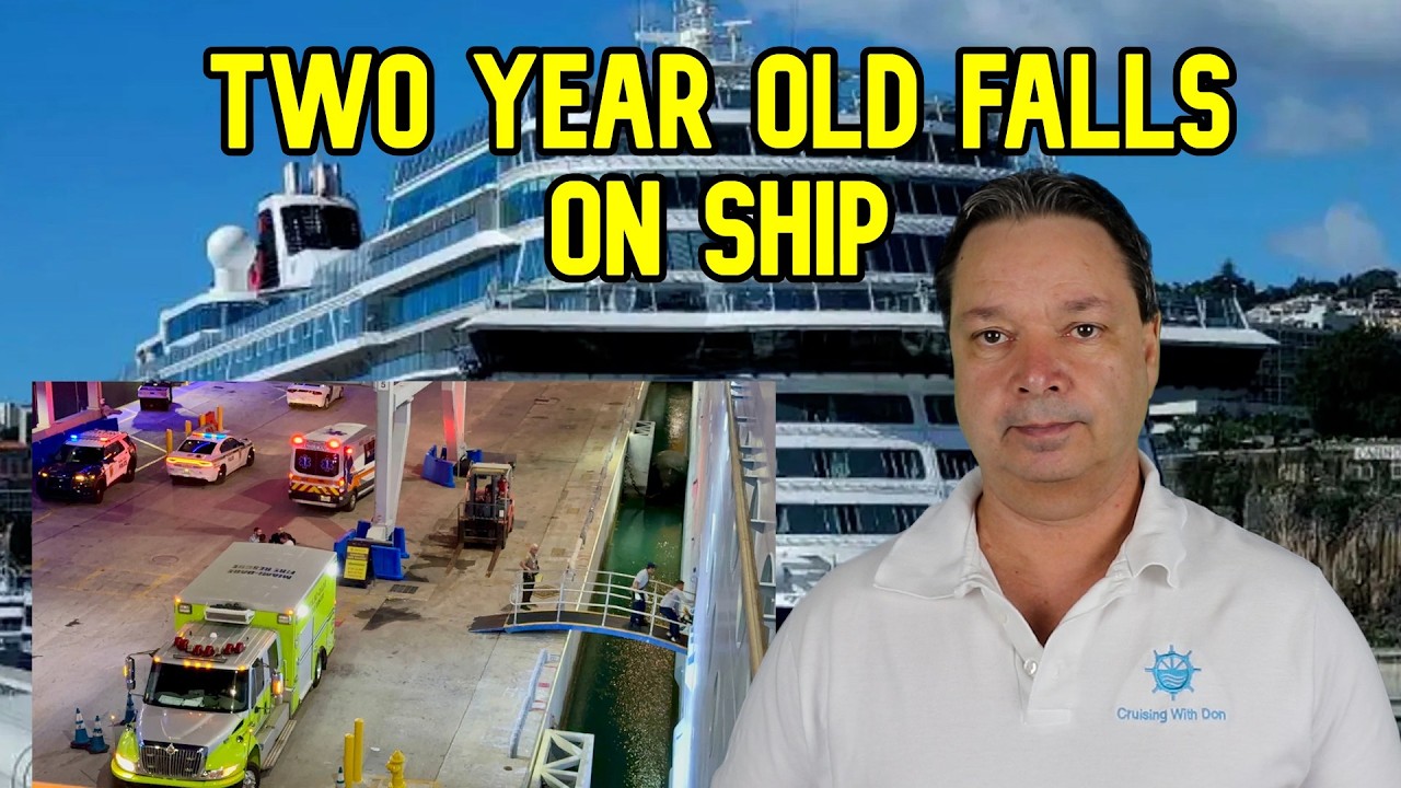 TWO YEAR OLD FIGHTS FOR LIFE AFTER FALL ON CRUISE SHIP