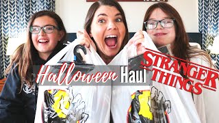 FAMILY COSTUME IDEA // STRANGER THINGS COSTUMES // HALLOWEEN HAUL
