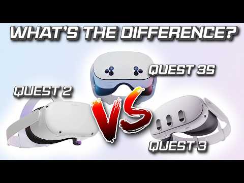 Quest 2  VS Quest 3 VS Quest 3s | What's the Difference???