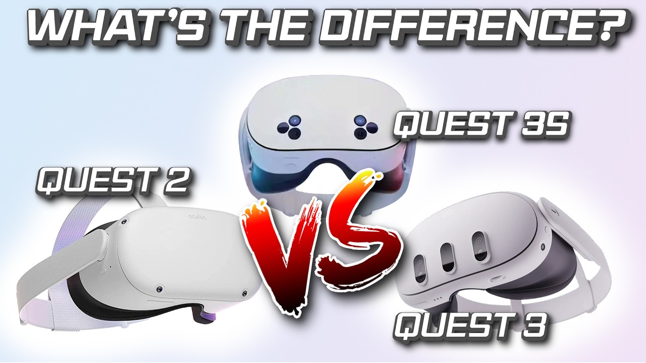 Quest 2  VS Quest 3 VS Quest 3s | What's the Difference???
