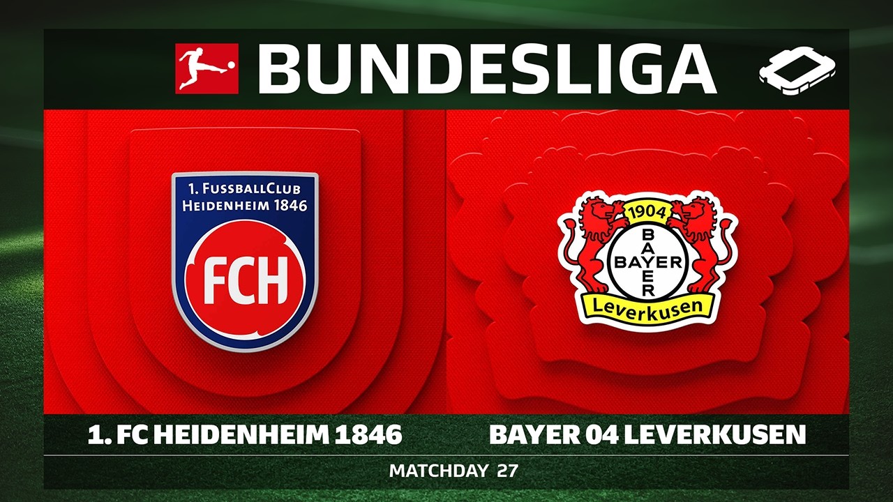 1. FC Heidenheim 1846 vs. Bayer 04 Leverkusen | Matchday 27 - Bundesliga 2025/26