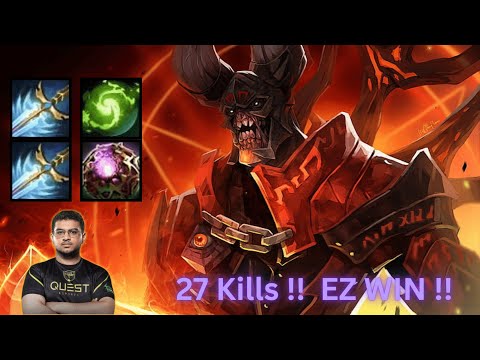 ATF Doom Crushes GPK Leshrac with 74 Kills in 40 Minutes! Easy Win, Easy Kills!