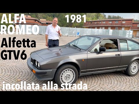 ALFA ROMEO Alfetta GTV6, potenza fuori dagli schemi