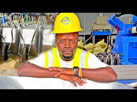 How Wheelbarrows Are Made In Ghana; Builders Of Africa Factory Tour