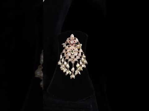 Uncut diamond jewellery