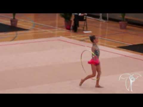 Trillium Rhythmic - Gloria - National Novice(2002) - Hoop Routine