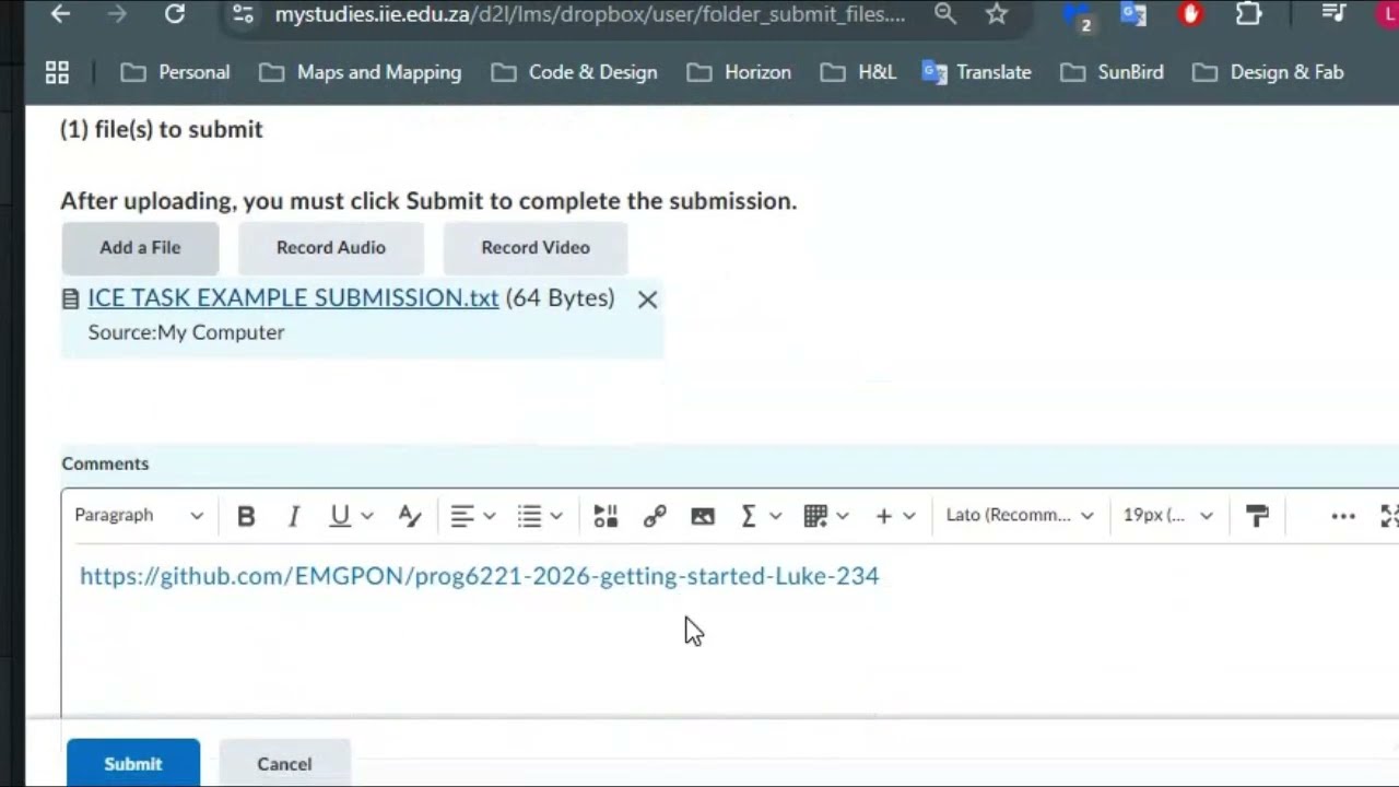 PROG5121| Step by Step Guide to Uploading Assignments to GitHub | Emeris University