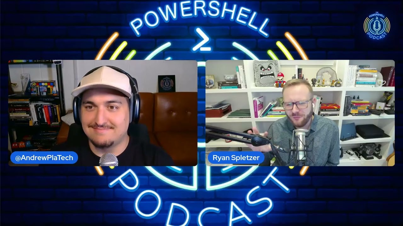 The PowerShell Podcast PowerShell to Distinguished Engineer with Ryan Spletzer