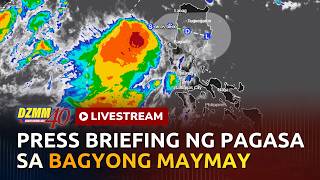 LIVE: 2PM PAGASA briefing on tropical storm Maymay | DZMM Teleradyo (05 August 2026)
