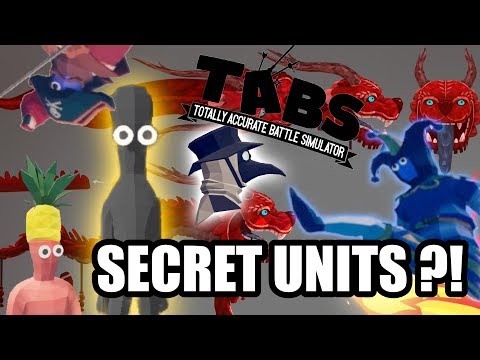 Every UNRELEASED TABS unit and its chances of it being in the *final release* !