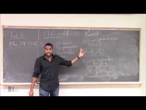 Math 392 Lecture 11 - Surface Area and Surface Integrals