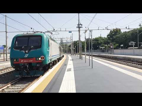 Treno Regionale+Locomotore E464.348+E464.197 Regionale 94949 Lamezia T.C.-Reggio di C.C.