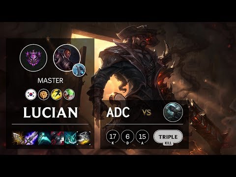 Lucian ADC vs Senna - KR Master Patch 10.3