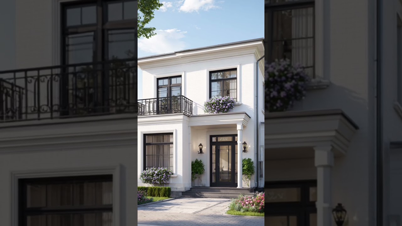 Step Inside This Picture Perfect White Brick Dream Home