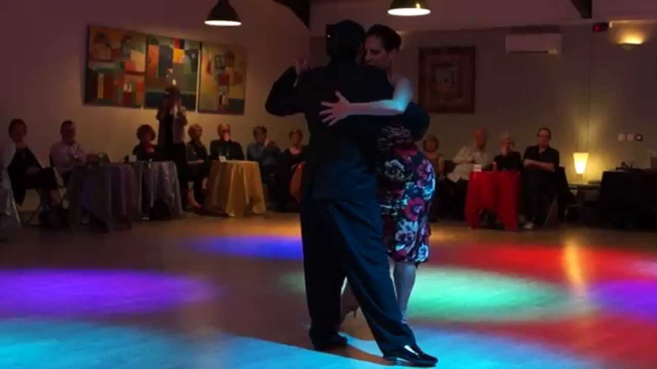 ★ Maria Filali y John Zabala - Tango - Bailemos 1/4 LA PITUCA Montpellier ★ EL SALON DE TANGO