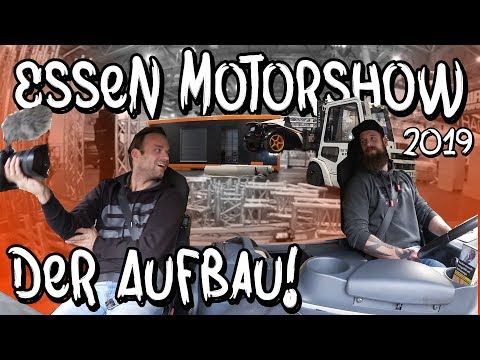 Essen Motorshow 2019 - Der Aufbau und die Geschichte der Messe! | Philipp Kaess | Arlows |