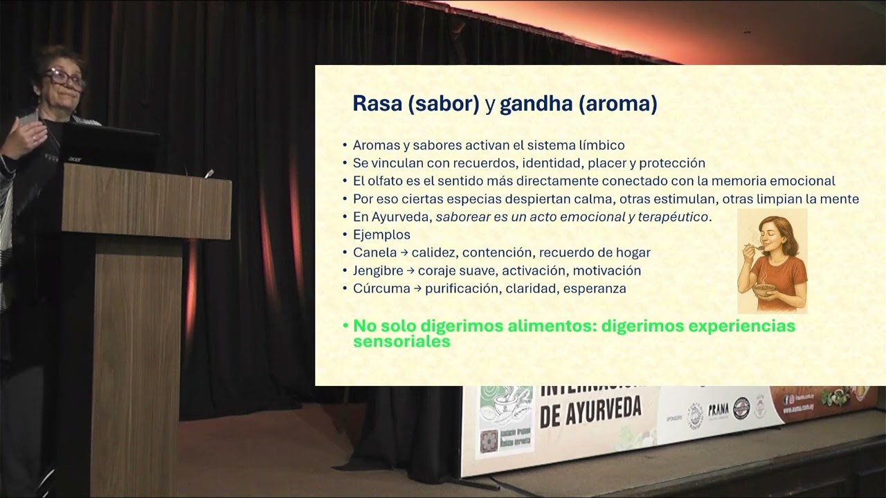 Aplicaciones terapéuticas de las especias en la medicina ayurvédica - Dra Ana Guedes - AUMA