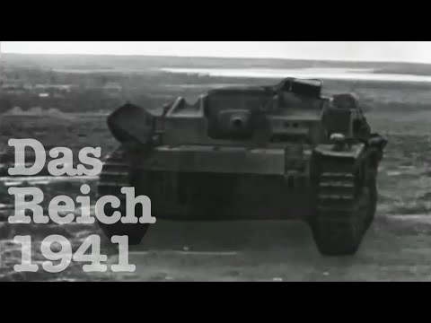 SS Reich Div (mot.) Pt 12 Dorogobusch Bridgehead Defense - SS Sennheim Training Facility Footage 42'