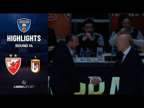 Crvena Zvezda - Bosna  97:92 | ADMIRALBET ABA LIGA (14. kolo) | 12. januar 2026.