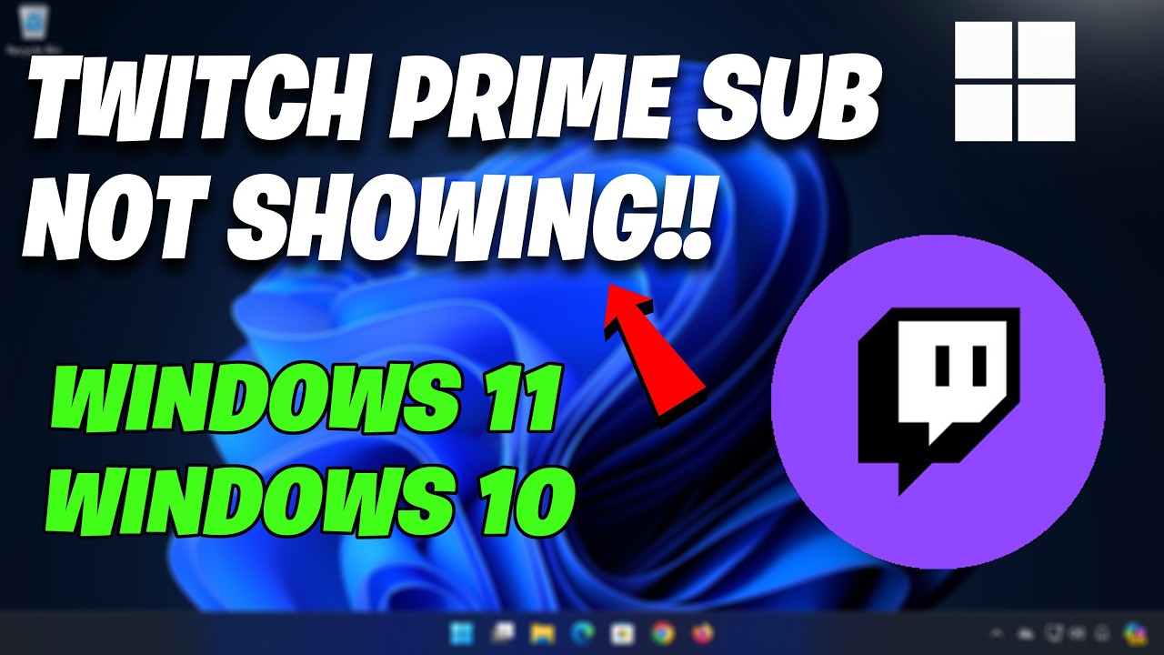 How To Fix Twitch Prime Sub Not Showing Up - NEW 2026