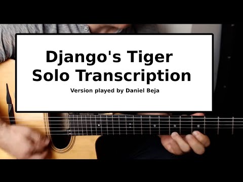 Django's Tiger - Solo Transcription - Gypsy Jazz