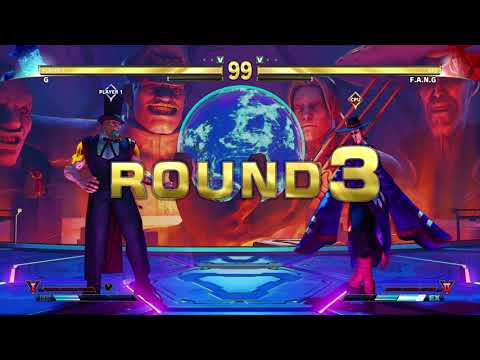 STREET FIGHTER V G vs F.A.N.G